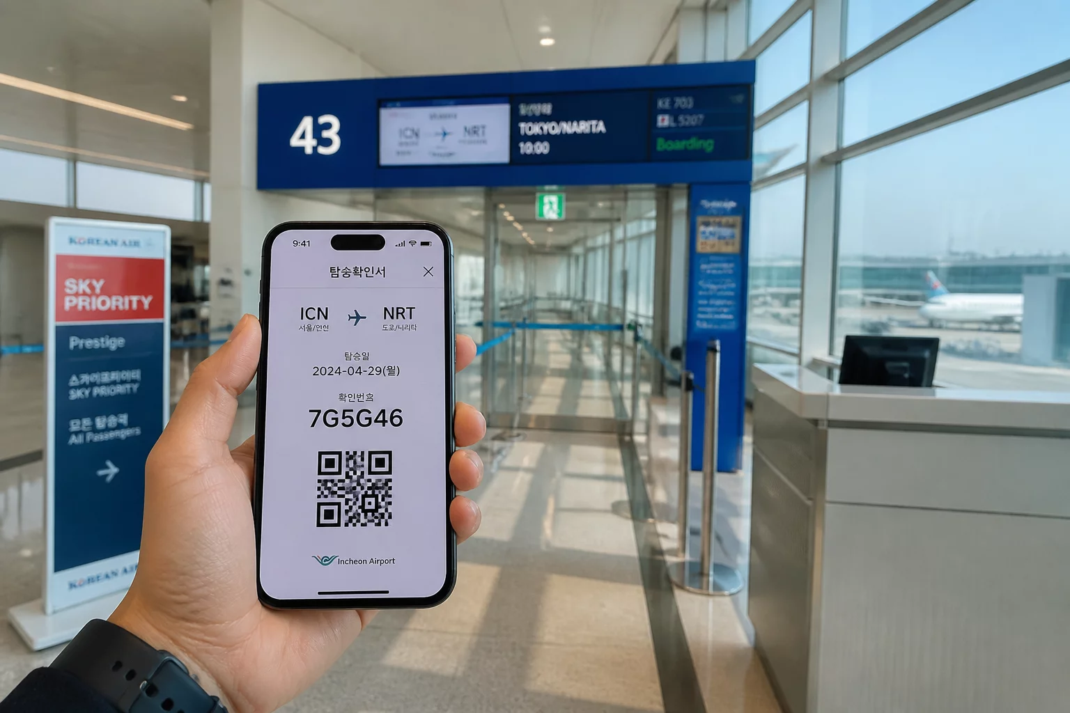 스마트폰과 여권으로 간편해진 한국 입국 심사 프로세스