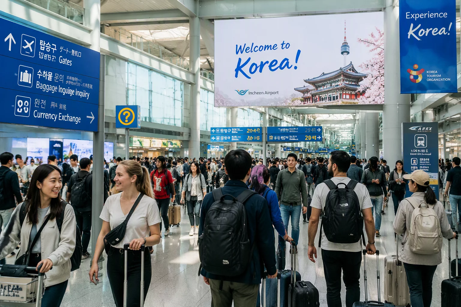 외국인 방문객 기록 경신